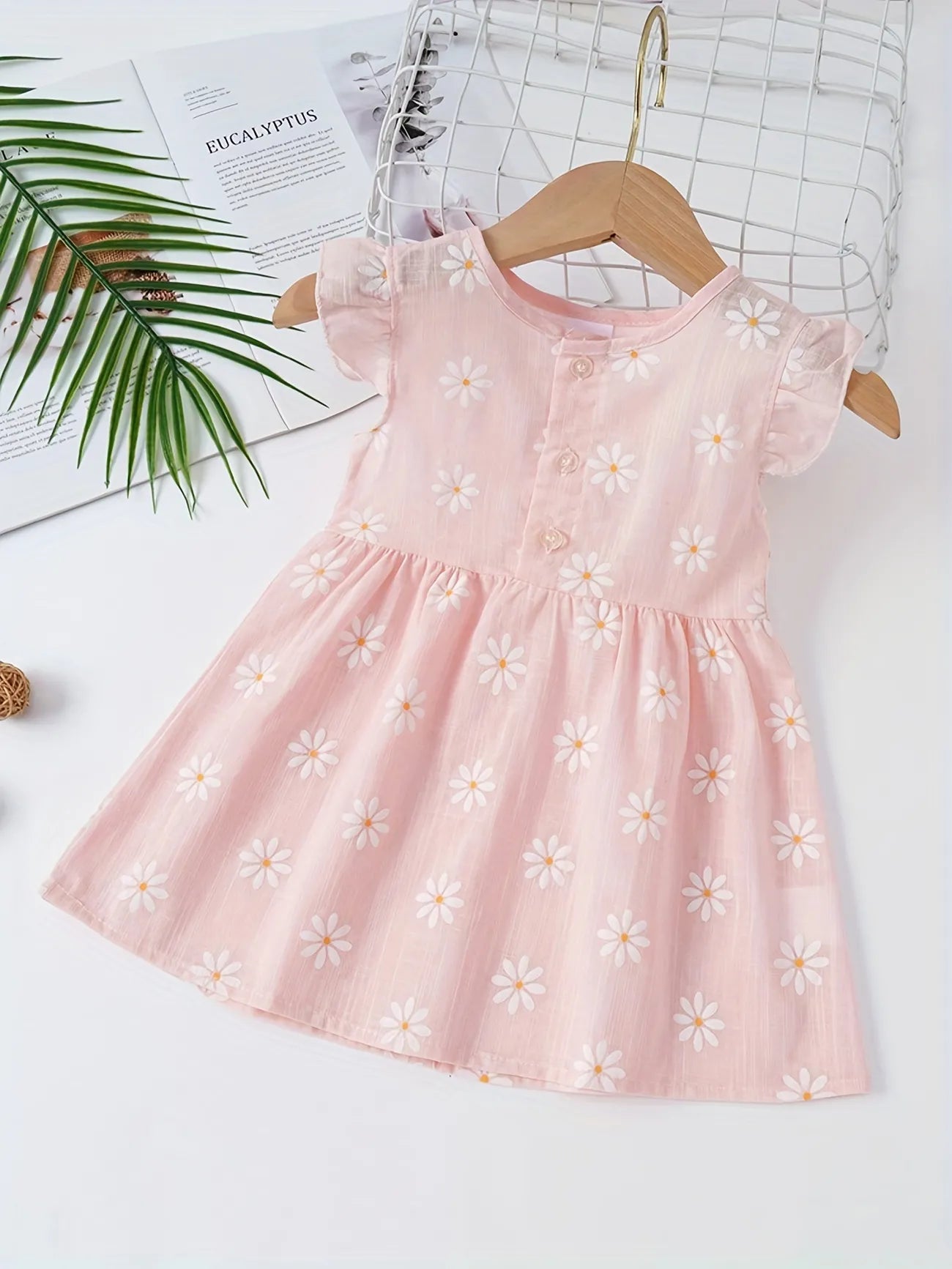 Daisy Button Dress